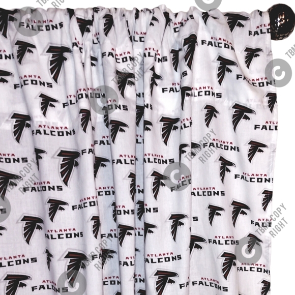 Atlanta Falcons Curtains - Picture 1 of 3